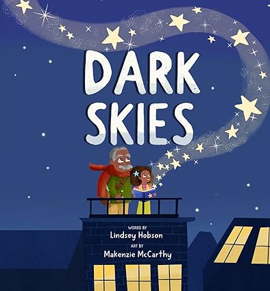 book cover of an evening skiy with stars